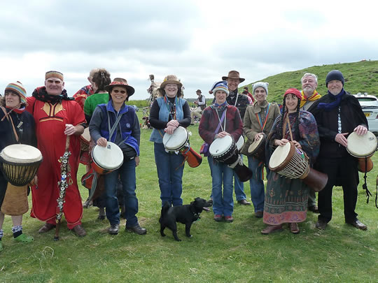 Beltane at Thornborough 2013