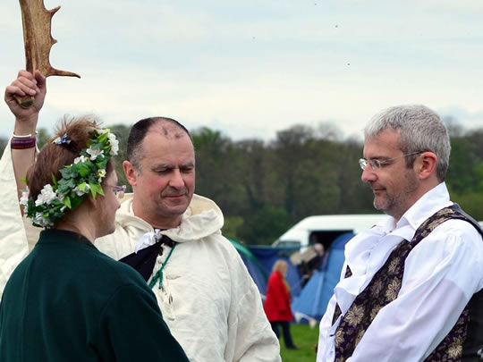 Beltane at Thornborough 2014
